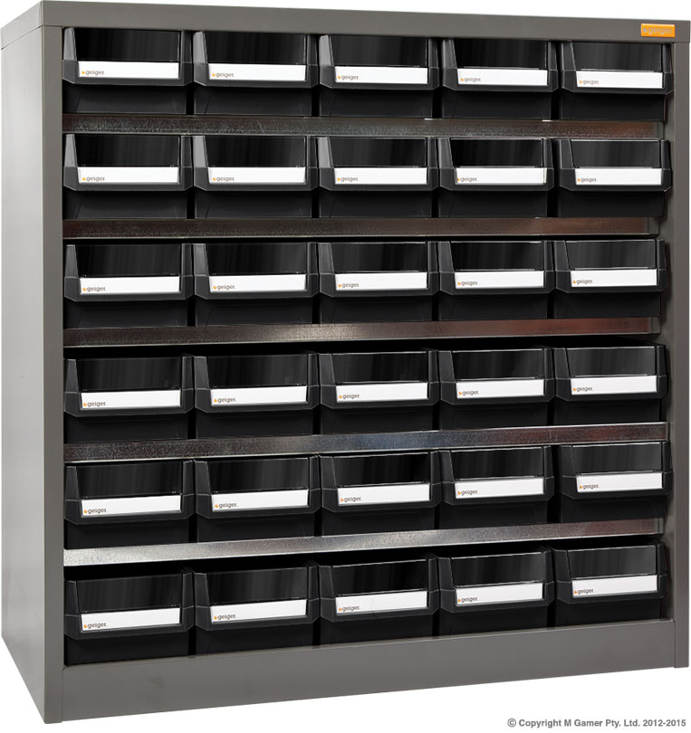 30 Drawer HD Parts Cabinet